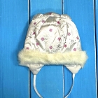 Зимняя шапка для девочки "Миля", белый (718), David's Star (Девид Стар)