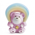 Іграшка-проектор "Ведмедик під веселкою", рожева (10474.10), Chicco