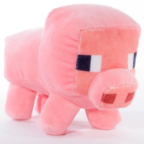 М'яка іграшка МайнКрафт Свинка 17 см, 00663-8, Копиця