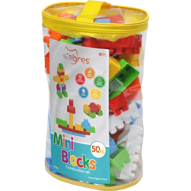 Конструктор "Mini Blocks" 50 эл. (39981), Тигрес