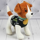 Мягкая игрушка патриотическая пес Патрон 25 см, 00114-700, Копиця
