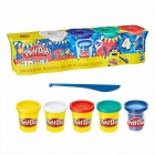 Дитячий набір пластиліну "Святкова вечірка" з 5 баночок (F1848), Play-Doh