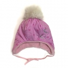 Зимова шапка для дівчинки "Ребека" №702, фуксія (Девід Стар)