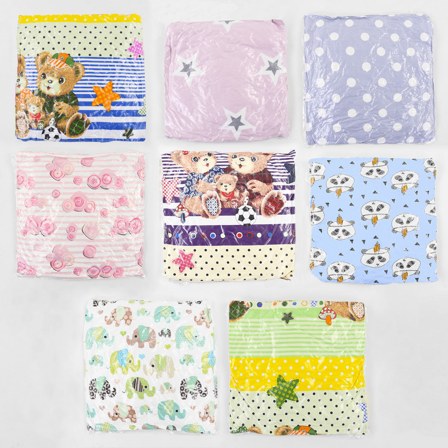 Дитяча подушка 50х50см кольору в ассорт., 2050065, Homefort