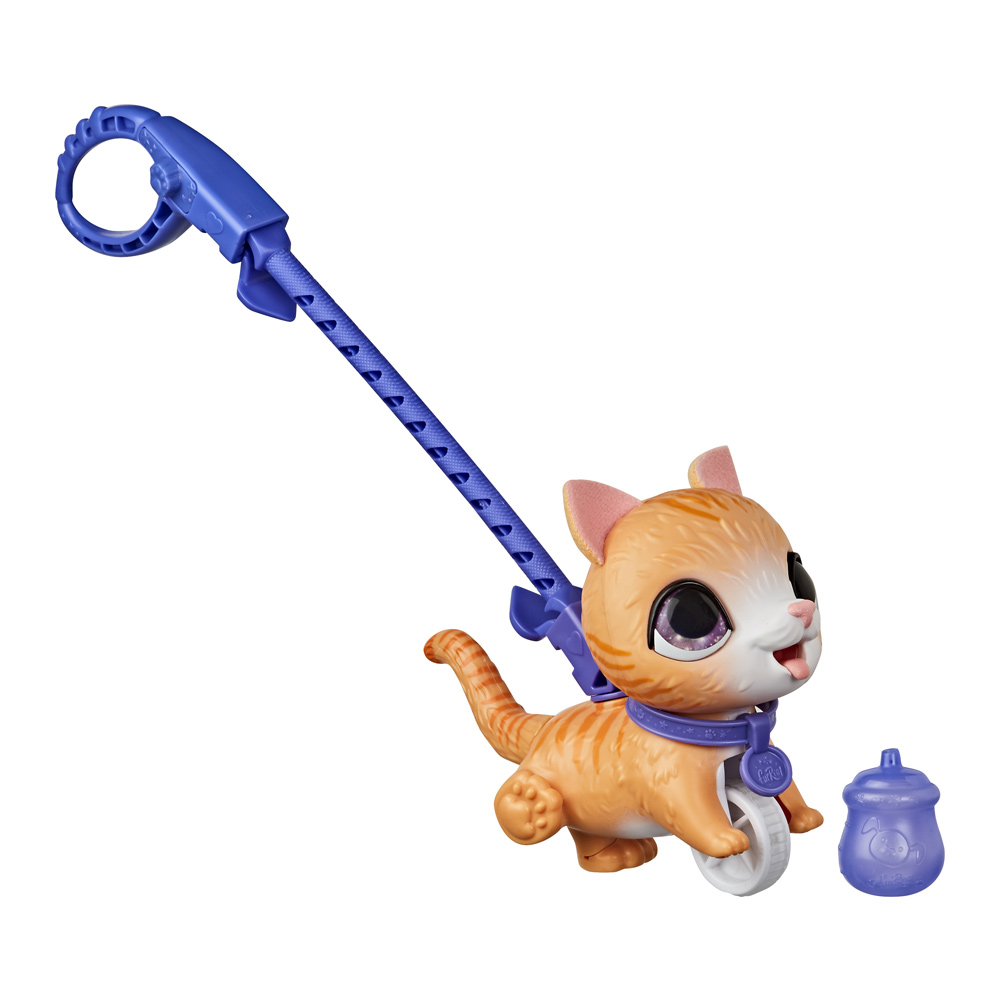 Интерактивная игрушка FurReal Friends Peealots Котенок бежевый (E8932/E8955), Hasbro