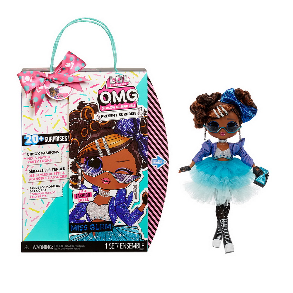 Детский игровой набор с куклой L.O.L. SURPRISE! серии "O.M.G." – ИМЕНИННИЦА (576365)