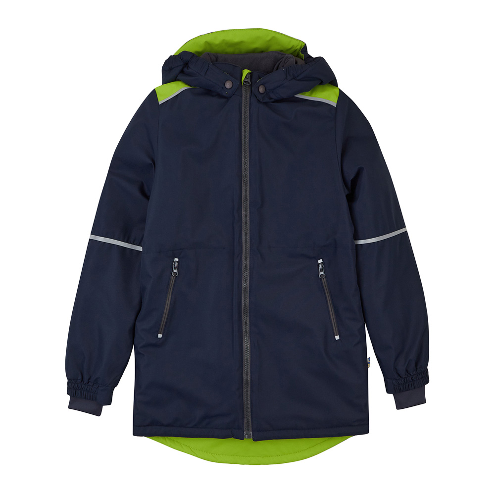 Дитяча зимова парка для хлопчика NEW NAVI&LIME (952-04011-9-25) B.TEX