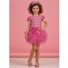 Детский комплект для девочки (блузка+юбка) (64-8010-4), Зиронька