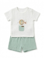 Костюм для хлопчика, бірюзовий (6642), Nanon baby