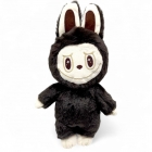 Мягкая игрушка Лабубу черная, 33см (00422-8), Копиця