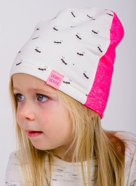 Дитяча демісезонний шапочка для дівчинки "Марсела", DemboHouse (ДембоХаус)