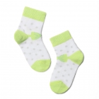 Дитячі бавовняні шкарпетки Tip-Top, у горошок (5С-11СП), Conte Kids