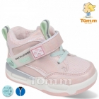 Детские демисезонные ботинки для девочки, розовые (9438), Tom.M