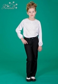 Шкільні штани для дівчинки (8504-1), ТМ Зіронька