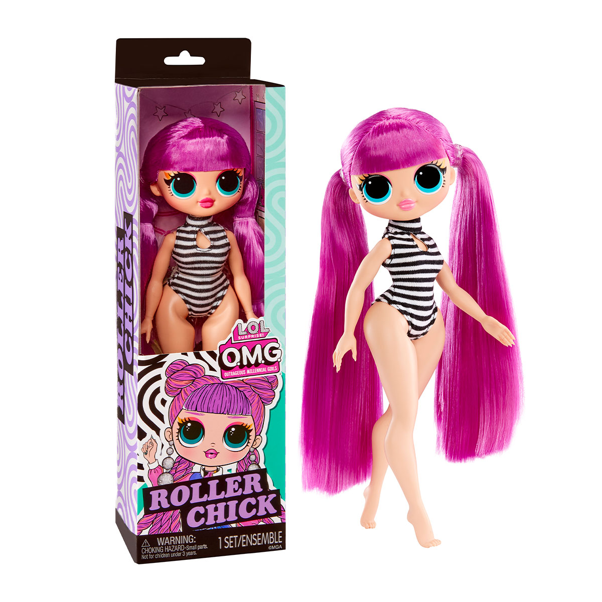 Ігровий набір із лялькою LOL Surprise! серії OPP OMG" - Роллер-Леді (987444-EUC), ЛОЛ