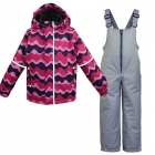 Дитячий зимовий комплект для дівчинки WAVES (952-02019-22 + 950-01024-22) DaNa-kids B.TEX