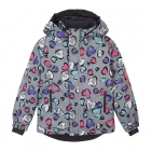 ​​Детская зимняя куртка для девочки HEART GREY (952-02031-2025) DaNa-kids B.TEX