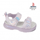 Дитячі босоніжки для дівчинки, бузковий Apawwa ABX0373P