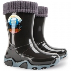 Дитячі гумові чоботи STORMER LUX, чорні (0402,0403 і), Demar (Демар)