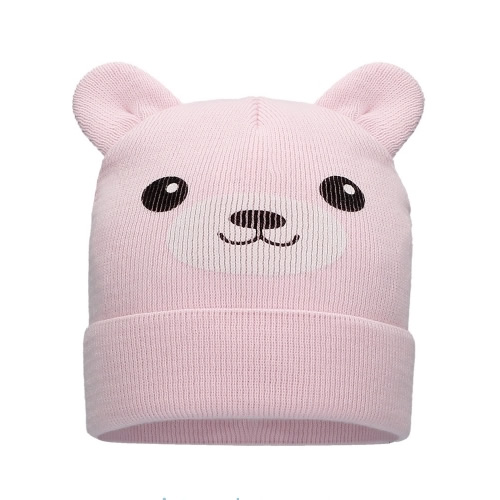 Дитяча демісезонна шапка для дівчинки, рожева (BX08), Barbaras