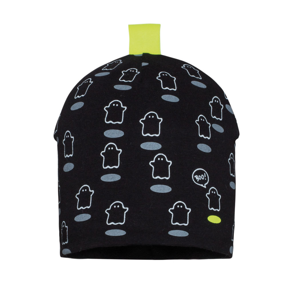 Детская демисезонная шапка для мальчика, черная (CB29/C), Barbaras