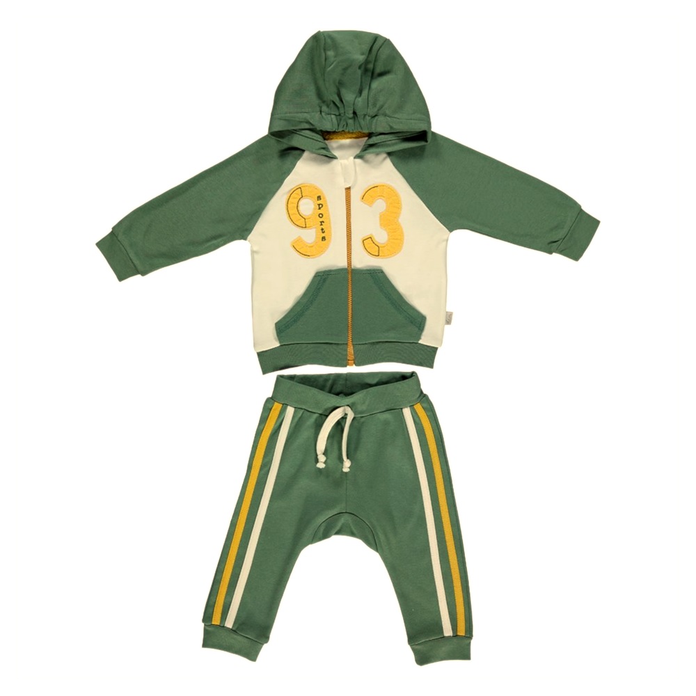 Детский комплект для мальчика, кофта + штаны (K2031), Bebetto