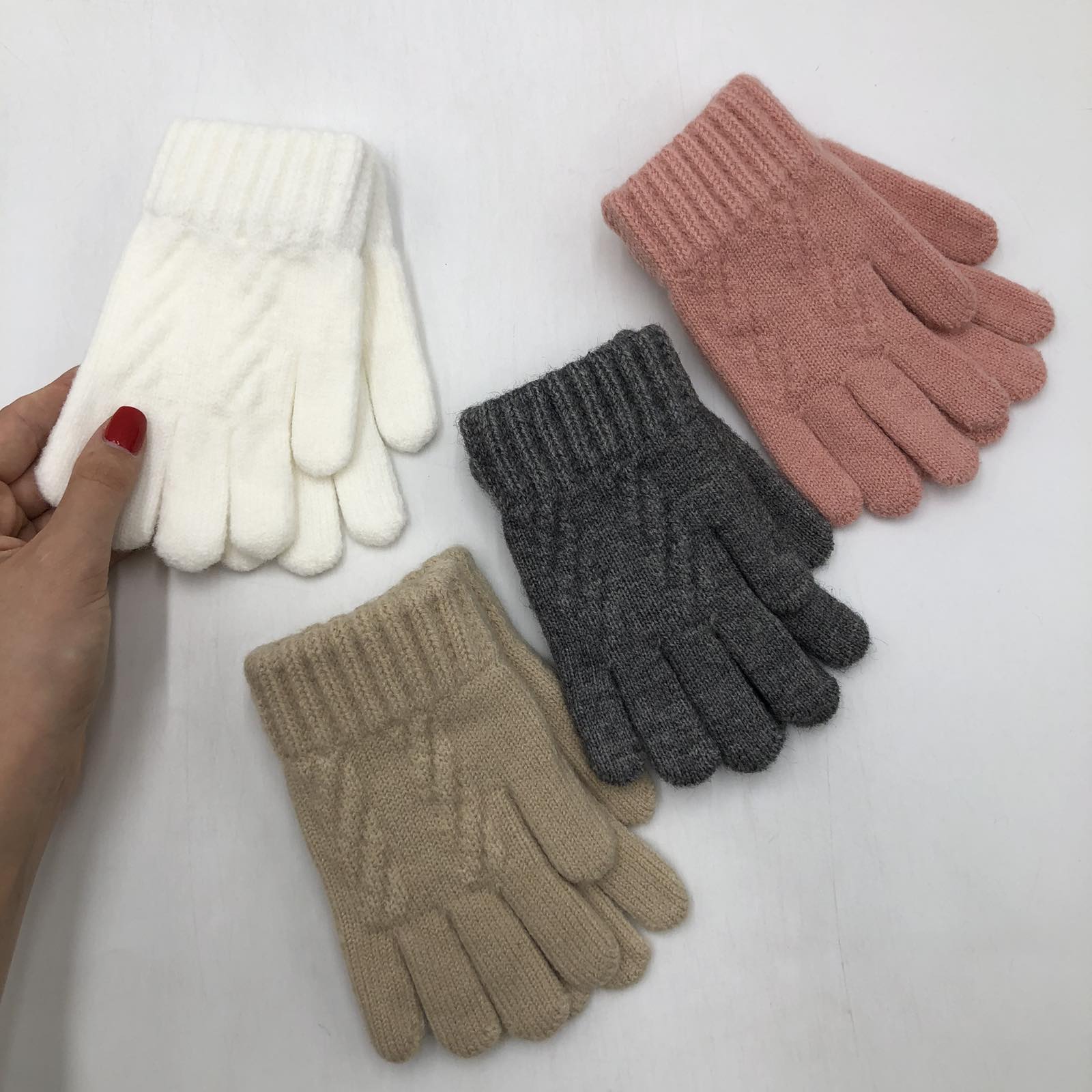 Теплі дитячі рукавички для дівчинки 8-25 4-6 років