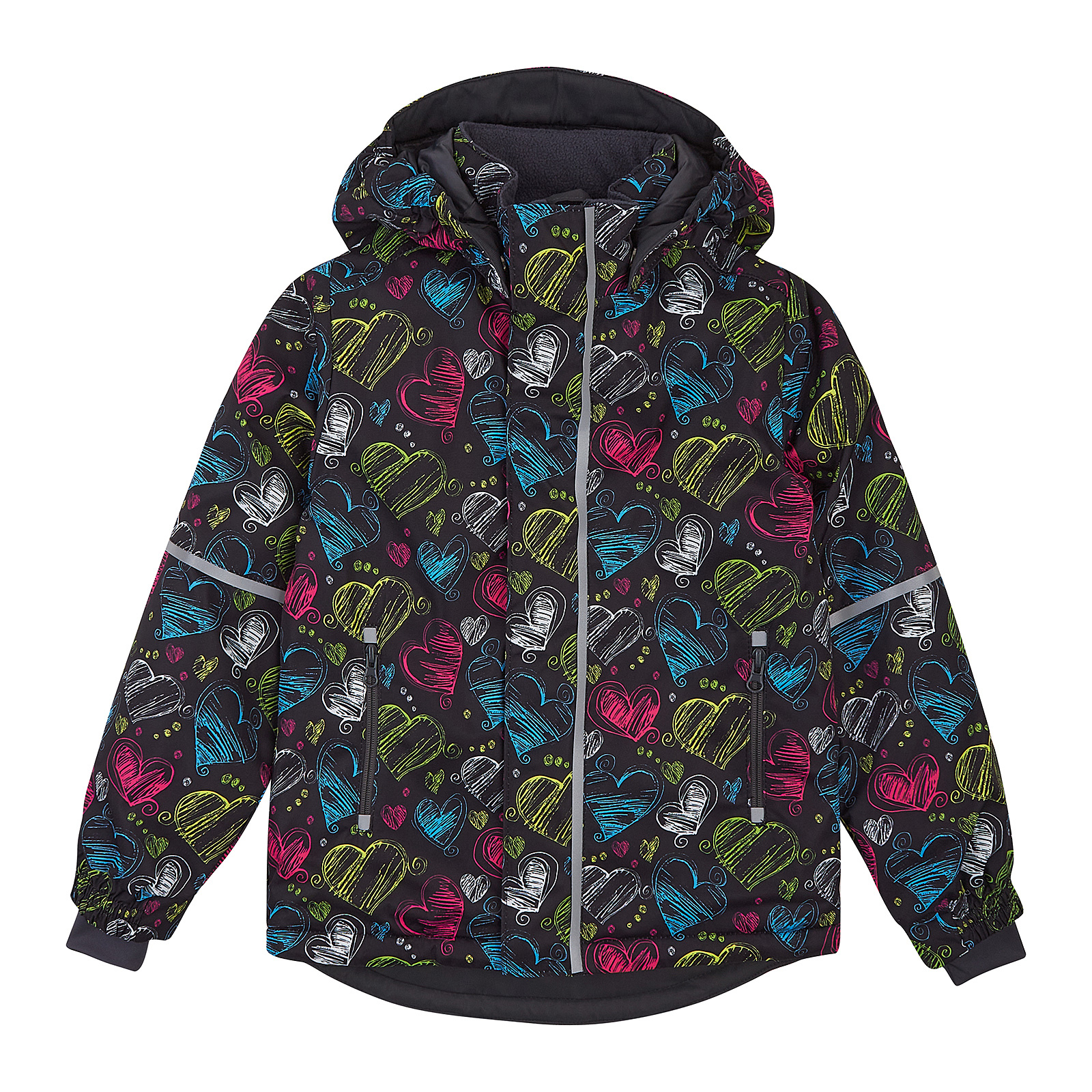 ​ Дитяча зимова куртка для дівчинки SMALL HEART (952-02041-2025) DaNa-kids B.TEX