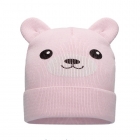 Детская демисезонная шапка для девочки, розовая (BX08), Barbaras