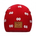 Детская демисезонная шапка, красная (BX42), Barbaras