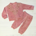 Детский костюм для девочки (кофта+брюки), розовый (518-20), Becol (Турция)