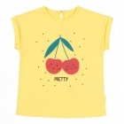 Детская футболка для девочек Sweet summer day, желтая (ФБ700), Бемби