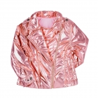 Детская демисезонная куртка для девочки, розовая (КТ206), Бемби