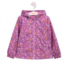 Дитяча весняна куртка ветровка для дівчинки (КТ180) фіолетова, Бембі