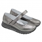 Дитячі туфлі для дівчинки, бронза (07700/381), Bistfor