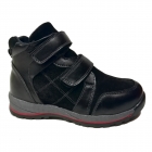 Дитячі зимові черевики для хлопчика, чорні 31 розміру (80321/46/917, 88321/46/917), Bistfor