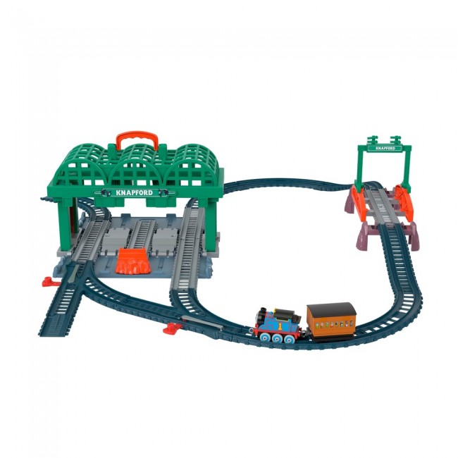 Ігровий набір "Залізнична станція Кнепфорд" "Томас та його друзі" HGX63, Mattel