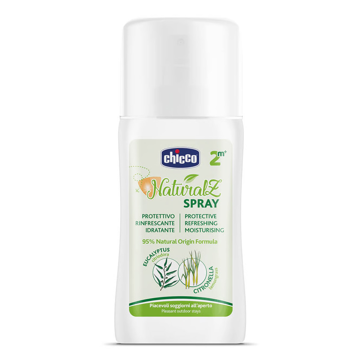 Спрей захисний від комарів Naturalz, 100 мл (11596.00), Chicco