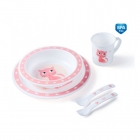 Набор посуды подарочный пластиковый столовый (4/401), Canpol babies.