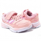Детские кроссовки для девочки, розовые (F805), Clibee