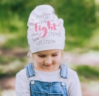 Детская шапочка-раскраска для девочки "Скарлет", DemboHouse (ДембоХаус)