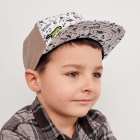 Дитяча кепка для хлопчика Бернардо, хакі, Dembohouse