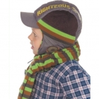 Демисезонный комплект (шапка+шарф) для мальчика "Даниэль", DemboHouse