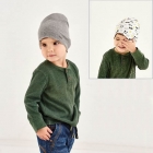 Дитяча демісезонний шапка для хлопчика Деніз, сіра, DemboHouse (ДембоХаус)