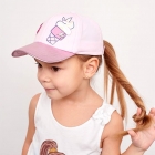 Детская кепка для девочки Лаура, розовая, Dembohouse