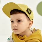 Дитяча кепка для хлопчика Морелос, гірчична, Dembohouse