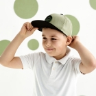 Детская кепка для мальчика Освальдо, оливковая, Dembohouse