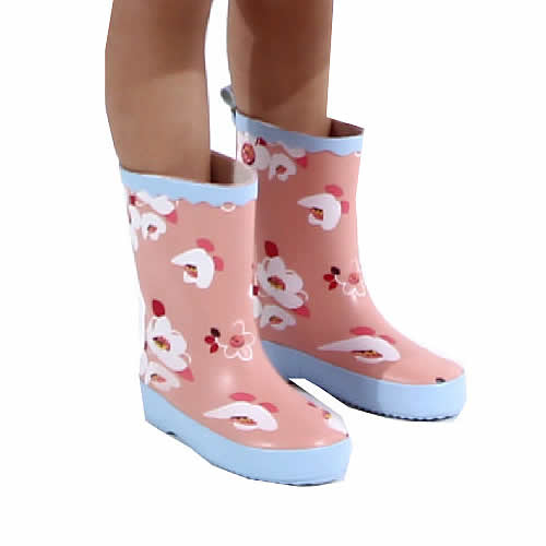 Дитячі гумові чоботи для дівчинки, рожеві (2021-11), Enbihous