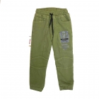 Детские утепленные джинсы для мальчика, зеленые (Е1529), Eskoberry