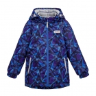 Детская демисезонная курточка для мальчика, синяя с рисунком (ES-06), JOIKS